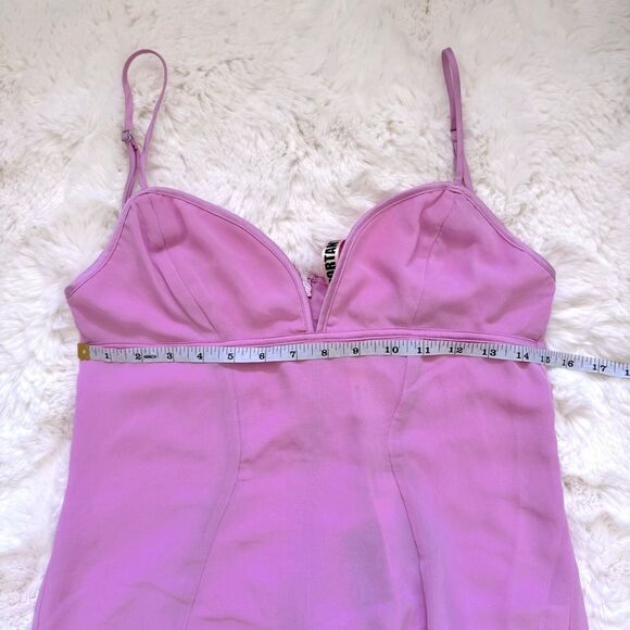 House of CB Mermaid Maxi Dress M Plus Cup - Pink - Picture 5 of 10